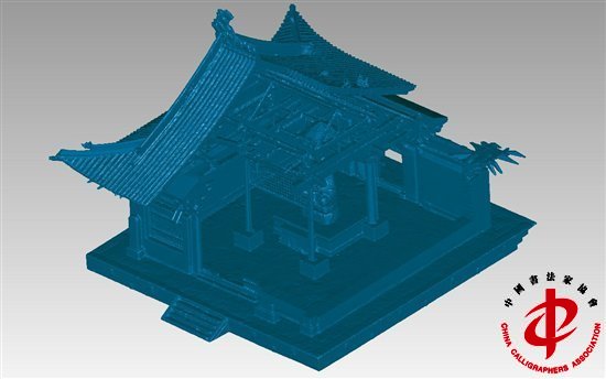 大雄宝殿3D模型效果图